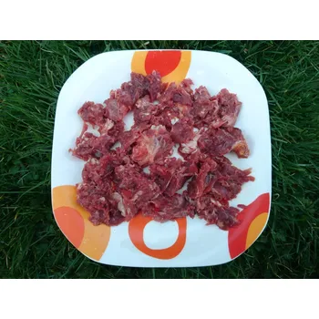 Krmivo pro psa Sokol Falco Krůtí svalovina s chrupavkou krájená Váha: 300 g