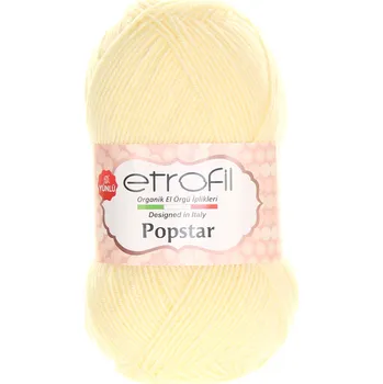 Příze Etrofil Popstar krémová 70299