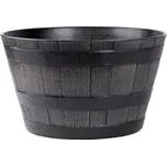 Květináč Woodeff Barel natural, 39x23cm