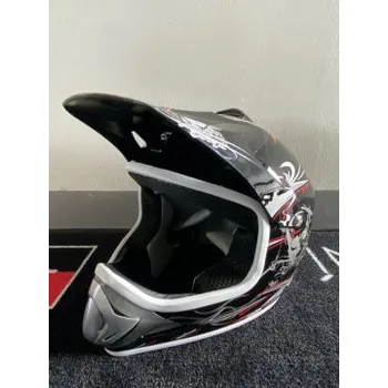 Helma na motorku Dětská motokrosová helma Nitro PHX Pro - Zelená, Barva černá, Velikost S Nitro Motors