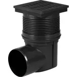 Kanalizační vpusť boční KVB DN 110 černá