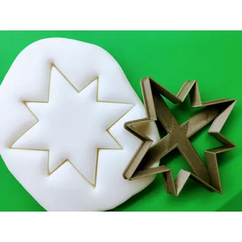 Vánoční dekorace Vánoční hvězda #2 vykrajovátko