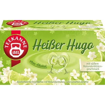 TEEKANNE OVOCNÝ ČAJ VŘELÝ HUGO BEZINKA A LIMETKA NĚMECKO!