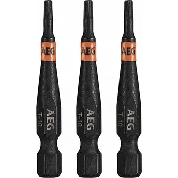 Bit Šroubovací bit TX10 50mm AEG, sada 3ks