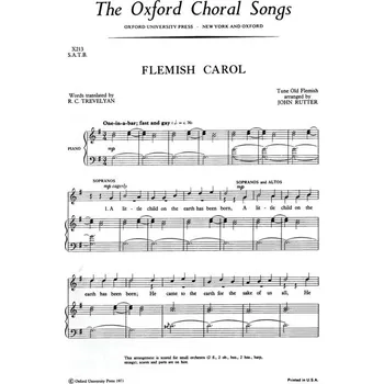Flemish Carol - pro sbor SATB 1199398