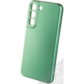 Pouzdro na mobilní telefon 1Mcz Metallic TPU ochranný kryt pro Samsung Galaxy S22 5G zelená (green)