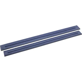 Podlahový mycí stroj sada stíracích gum, standardní, rýhované, 890 mm