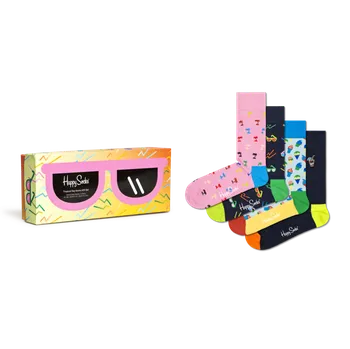 Dámské ponožky Happy Socks XTRD09-0200 multicolor, vel. 36-40