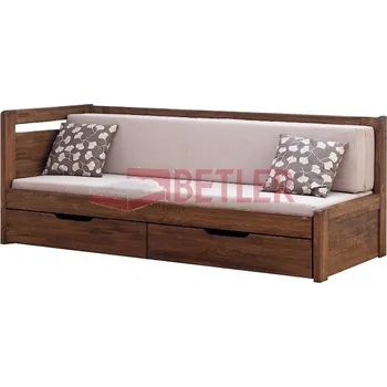 Postel BMB DUBOVÁ ROZKLÁDACÍ POSTEL BMB TANDEM KLASIK 80/160x200cm