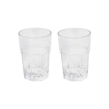 Bo-Camp Lemonade glass 290 ml-2 pieces Bílá hrnky