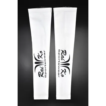 Cyklistické návleky Návleky na ruce RAIKO STM Manicotti bílá Podkarta: S