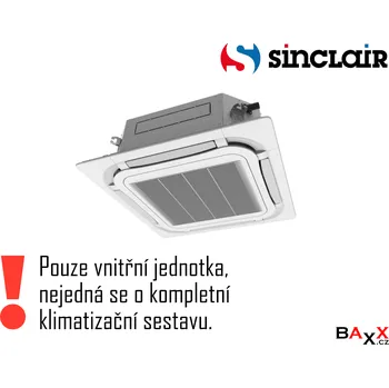 Klimatizace Sinclair Kazetová Multi 3,5 kW