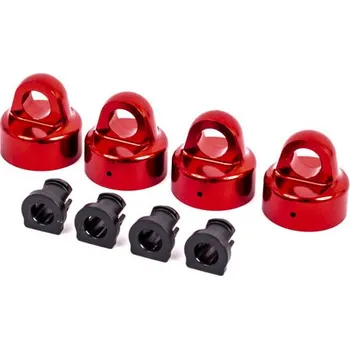 RC vybavení Traxxas hlava tlumiče GT-Maxx hliníková červeně eloxovaná (4)