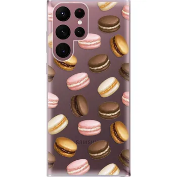 Pouzdro na mobilní telefon Odolné silikonové pouzdro iSaprio - Macaron Pattern - Samsung Galaxy S22 Ultra 5G