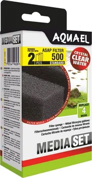 filtrační náplň do akvária Aquael Filtrační houba pro filtr Asap 500 2 ks