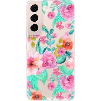 Pouzdro na mobilní telefon Odolné silikonové pouzdro iSaprio - Flower Pattern 01 - Samsung Galaxy S22+ 5G