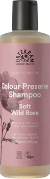 Šampon Urtekram Soft Wild Rose Colour Preserve Shampoo 250 ml