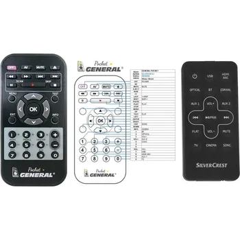 Dálkový ovladač General SILVERCREST SBS60B2 - dálkový ovladač duplikát