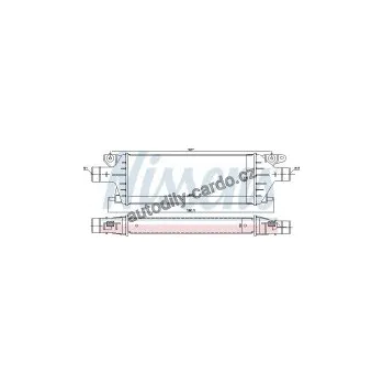 Chladič motoru Chladič turba NISSENS 96484