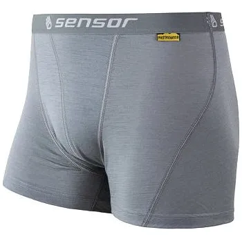 Boxerky SENSOR MERINO ACTIVE pánské trenky sv.šedá Velikost: S