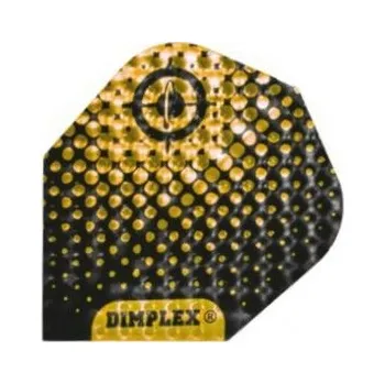 Příslušenství pro šipky Harrows Letky DIMPLEX standard black/gold Fade
