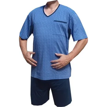 Pánské pyžamo xcena Pyžamo bavlněné s krátkou nohavcí Velikost: XXXL