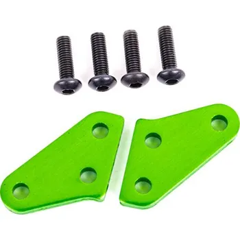 RC vybavení Traxxas těhlice hliníková zeleně eloxovaná (2) (pro #9537 a #9637)