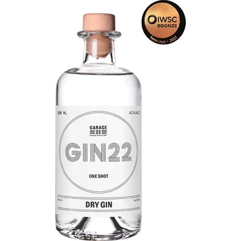 Likér Garage22 Dry Gin22 0,5 l