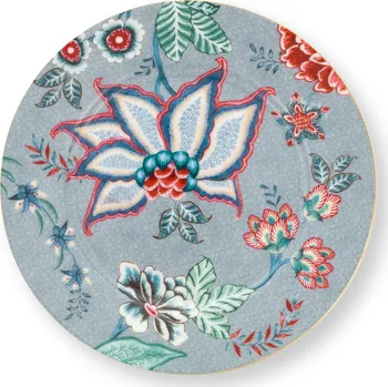 Sada nádobí PIP Studio Talíř mělký Flower Festival světle modrá 17cm 51.001.284