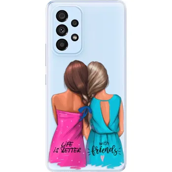 Pouzdro na mobilní telefon Odolné silikonové pouzdro iSaprio - Best Friends - Samsung Galaxy A53 5G
