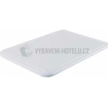 Kuchyňské prkénko PE deska 440x290x15 - bílá 4170530