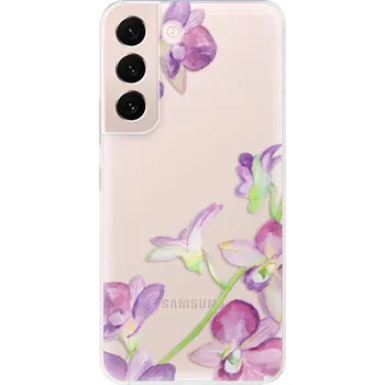 Pouzdro na mobilní telefon Odolné silikonové pouzdro iSaprio - Purple Orchid - Samsung Galaxy S22 5G