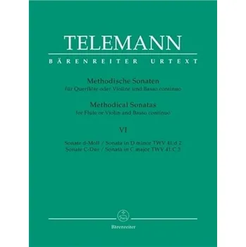 12 metodických sonát pro flétnu nebo housle a basso continuo