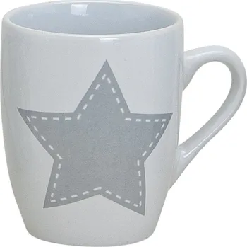Hrnek šedá hvězda 250 ml (133131 045 20185 hrnek šedá hvězda)