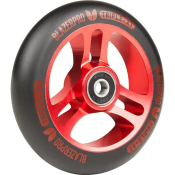 Příslušenství pro koloběžku Blazer Pro - Triple XT - 100/110 mm - Black/Red kolečko (1ks) Průměr koleček: 110 mm