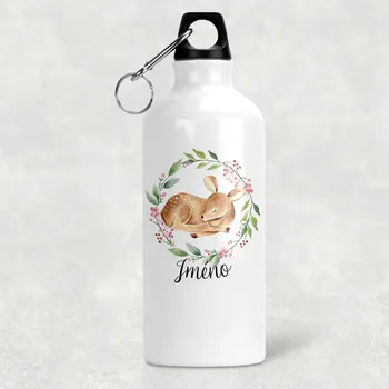 Sklenice Domovi Hliníková láhev se jménem Srna 500ml