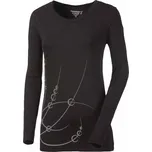 PROGRESS SONJA bambus triko dámské, černá Barva: černá, Velikost: S