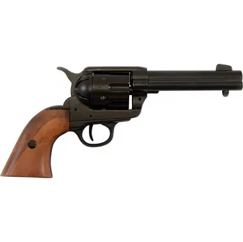 Sběratelství Denix Revolver cal.45 PEACEMAKER 4,75", USA 1873 (černý) + Přívěsek na klíče DENIX