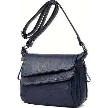 Kabelka VANDERWAH Designová dámská kabelka přes rameno Barva: modrá