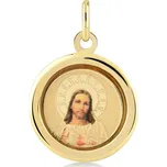 Lillian Vassago Zlatý přívěsek Ježíš LLV37-GP048