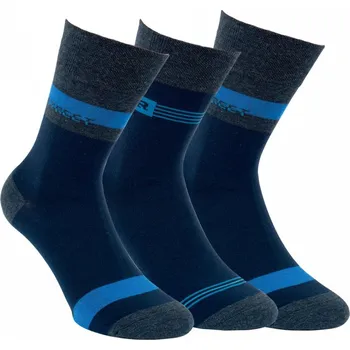 Pánské ponožky Bavlněné volnočasové vzorované ponožky RS 39-42 mix barev