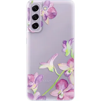 Pouzdro na mobilní telefon Odolné silikonové pouzdro iSaprio - Purple Orchid - Samsung Galaxy S21 FE 5G