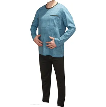 Pánské pyžamo xcena Pánské bavlněné pyžamo s kapsičkou Velikost: XXXXL