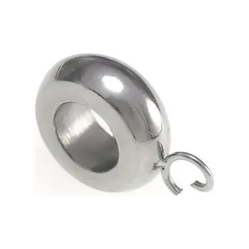 Přívěsek Šperky4U Navlékací ocelový korálek pro přívěsek - K0095-ST