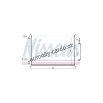 Chladič motoru Chladič klimatizace NISSENS 940121