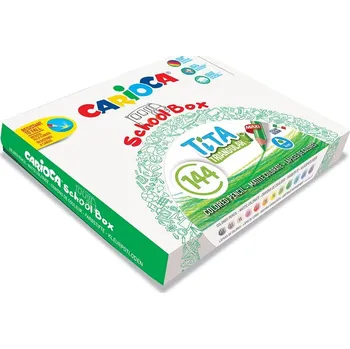 Kresba Pastelky CARIOCA Tita Maxi, 144ks školní box