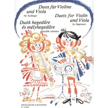 Duets for Violin and Viola for Beginners 1