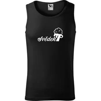 Pánské tílko Pánské tílko Svědek s pivem