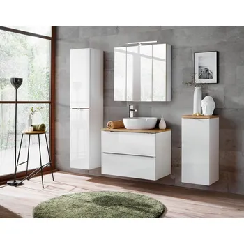 Koupelnový nábytek ArtCom Koupelnový komplet CAPRI White 80/2