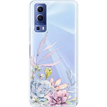 Pouzdro na mobilní telefon Odolné silikonové pouzdro iSaprio - Succulent 01 - Vivo Y52 5G